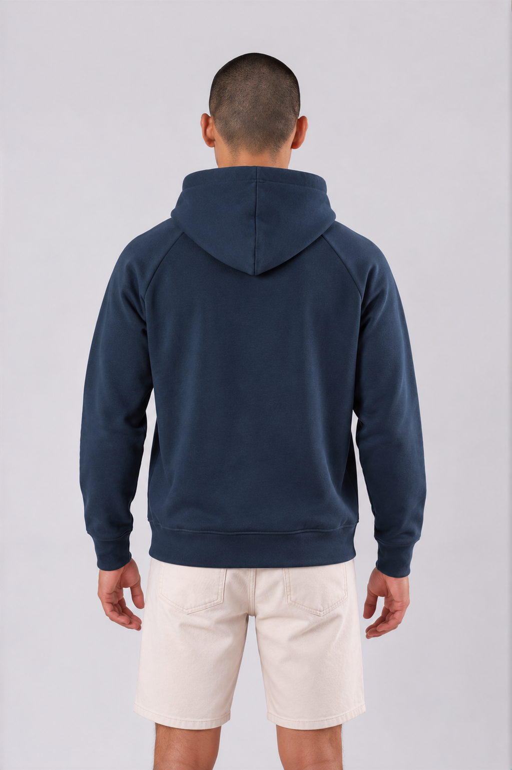 Midocean Navy men hoodie side 