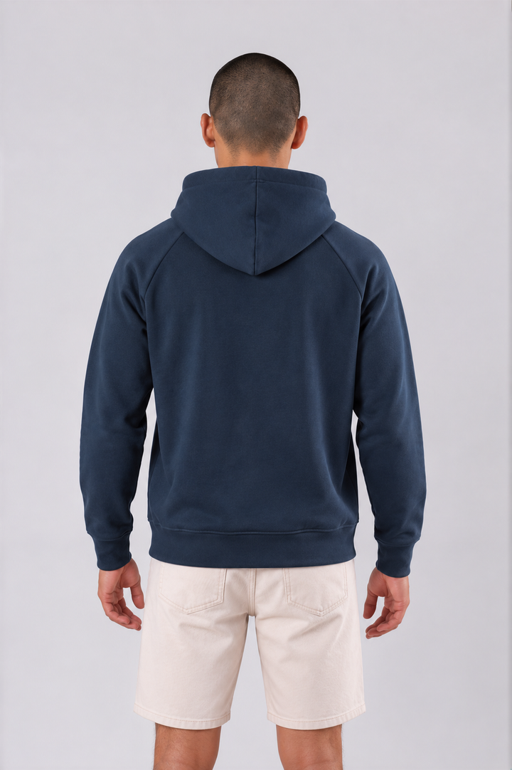 Midocean Navy men hoodie side 