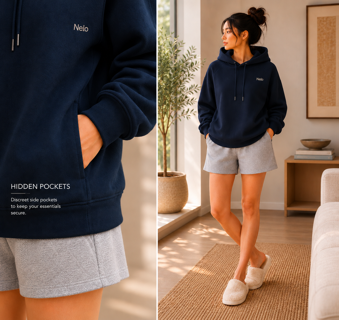Air Spacer Pullover Hoodie
