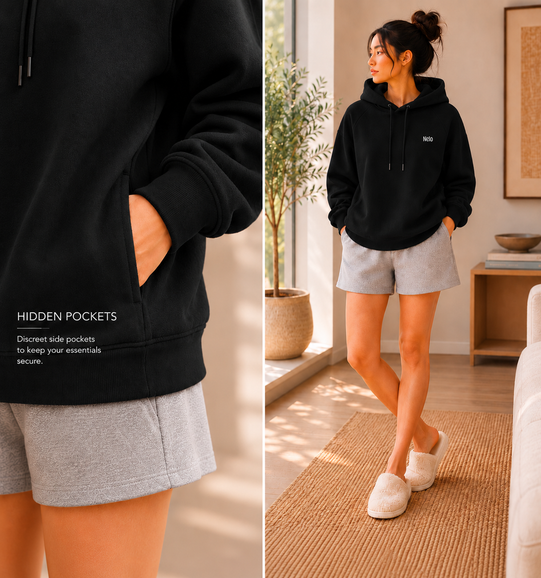 Air Spacer Pullover Hoodie