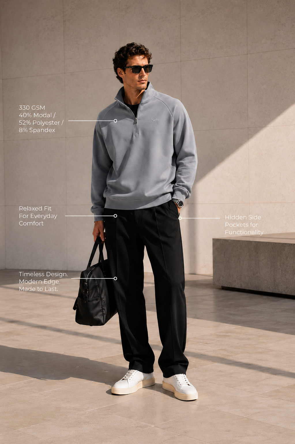 Max Spacer Half Zip