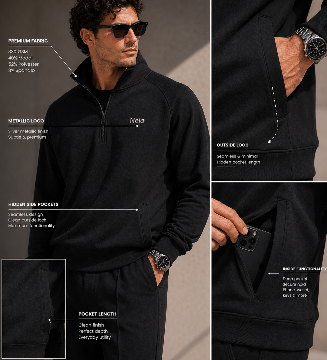 Max Spacer Half Zip