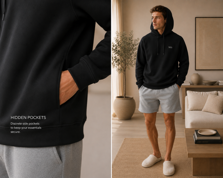 Air Spacer Pullover Hoodie