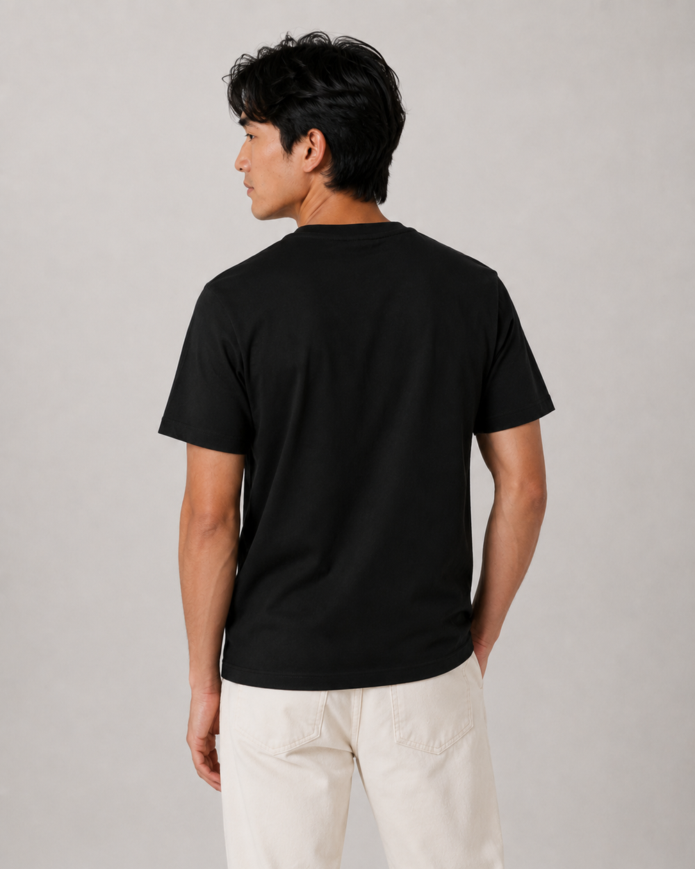 Black men T-shirts front #color_black