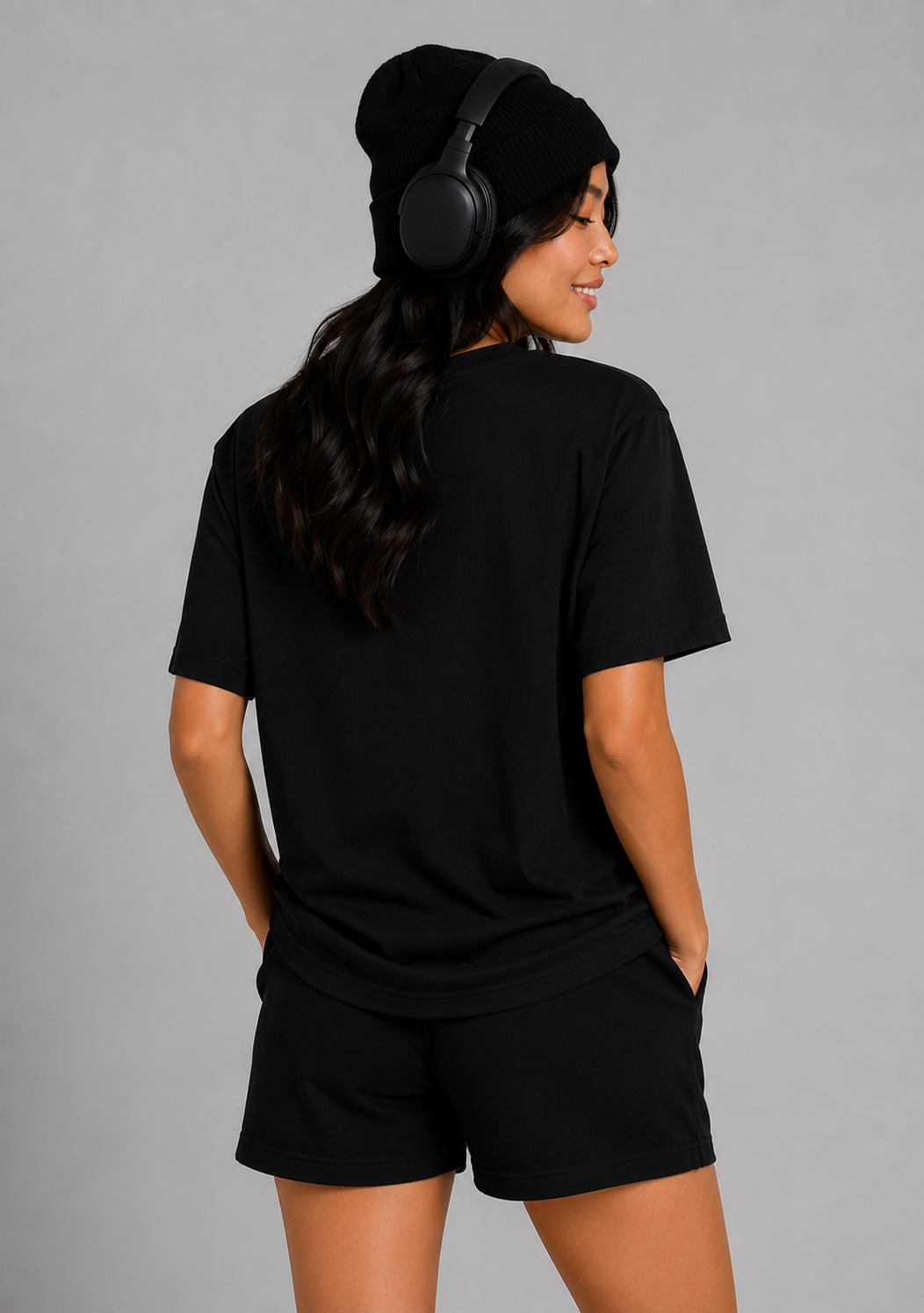 Black women T-shirts front 