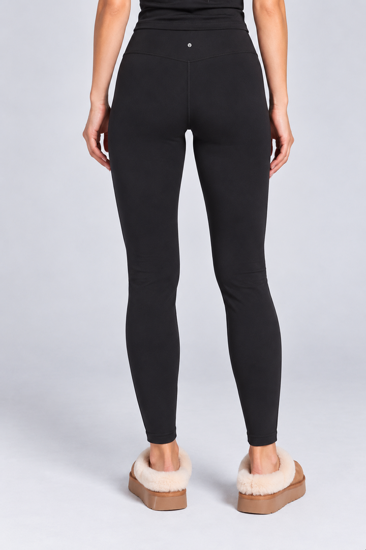 Black women leggings front 