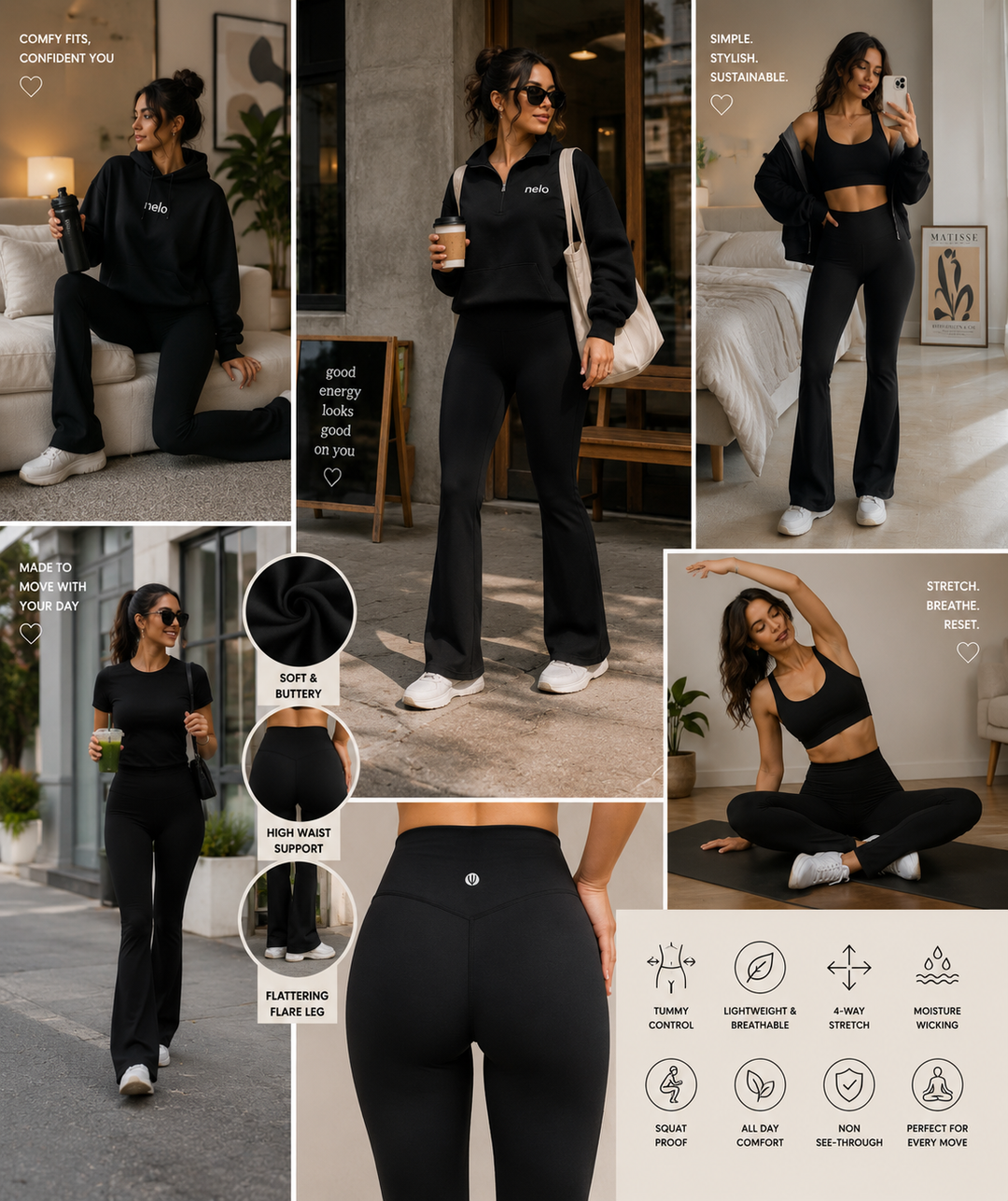 Butter Flare Leggings