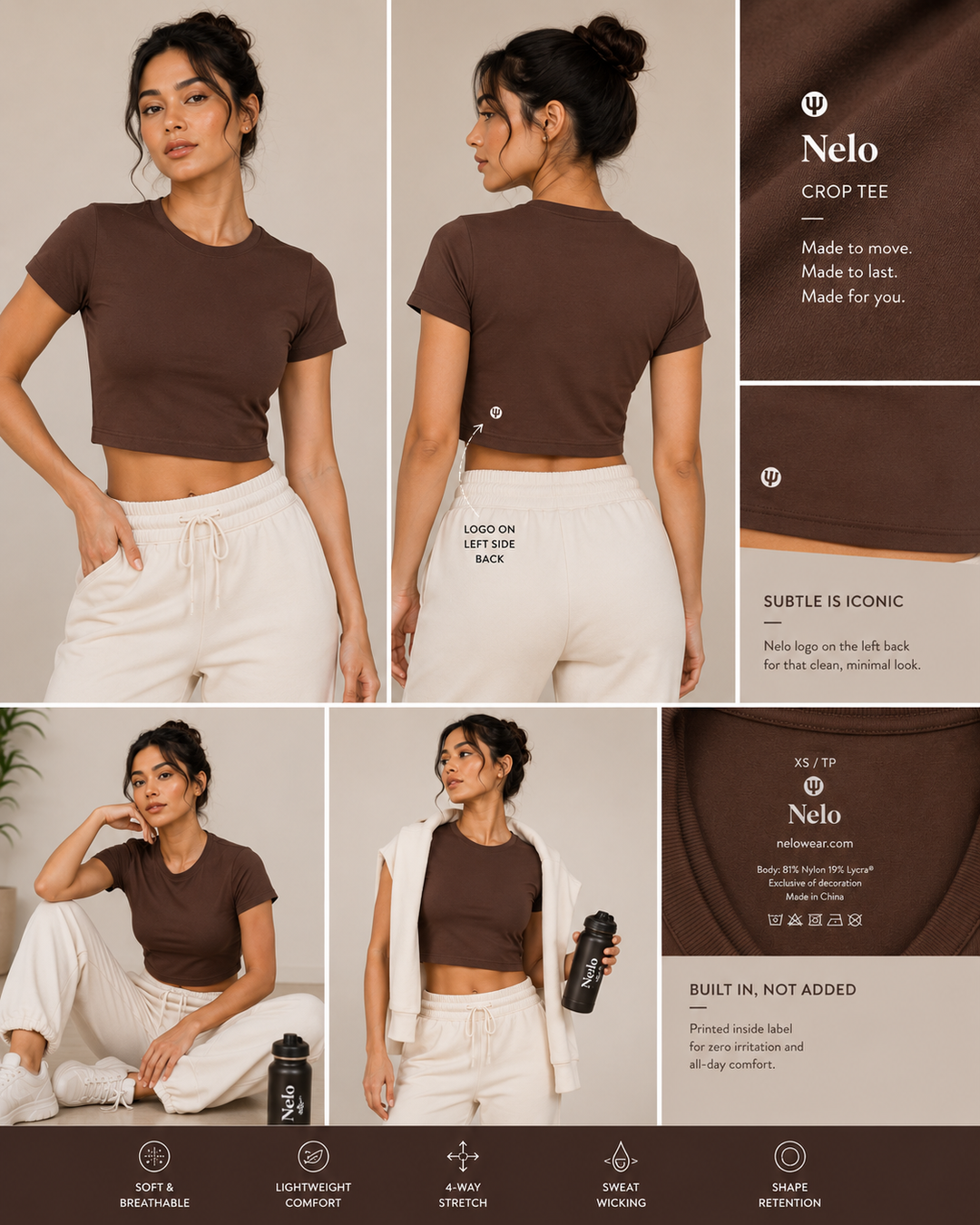Coco Crop-Tee