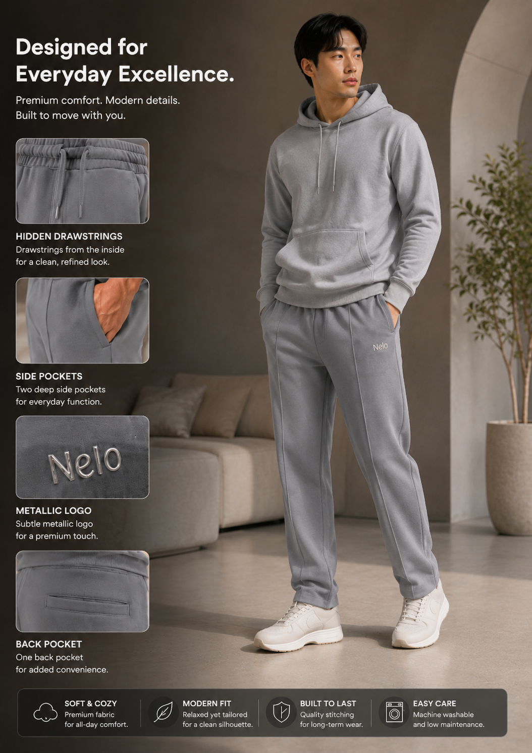 Lux Spacer Sweatpants
