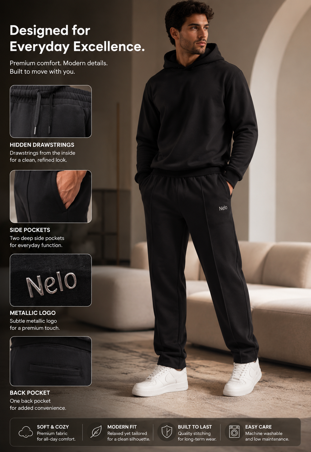 Lux Spacer Sweatpants