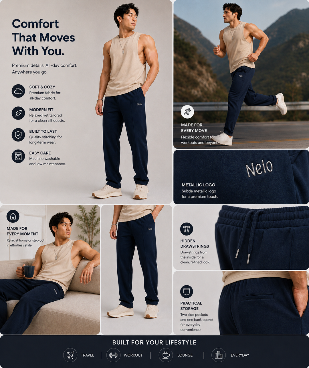 Lux Spacer Sweatpants