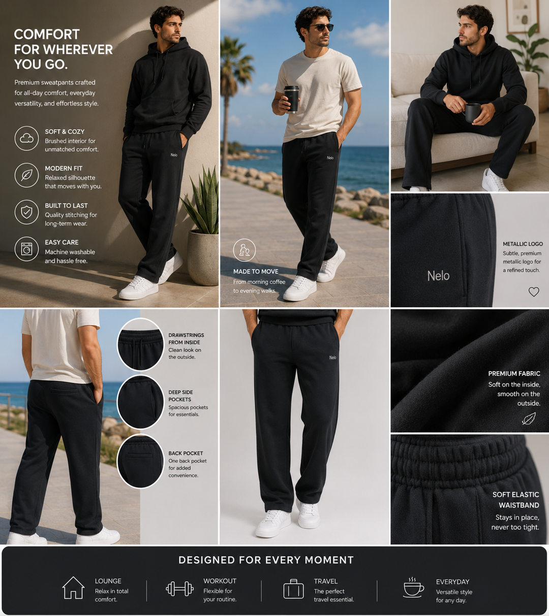 Lux Spacer Sweatpants