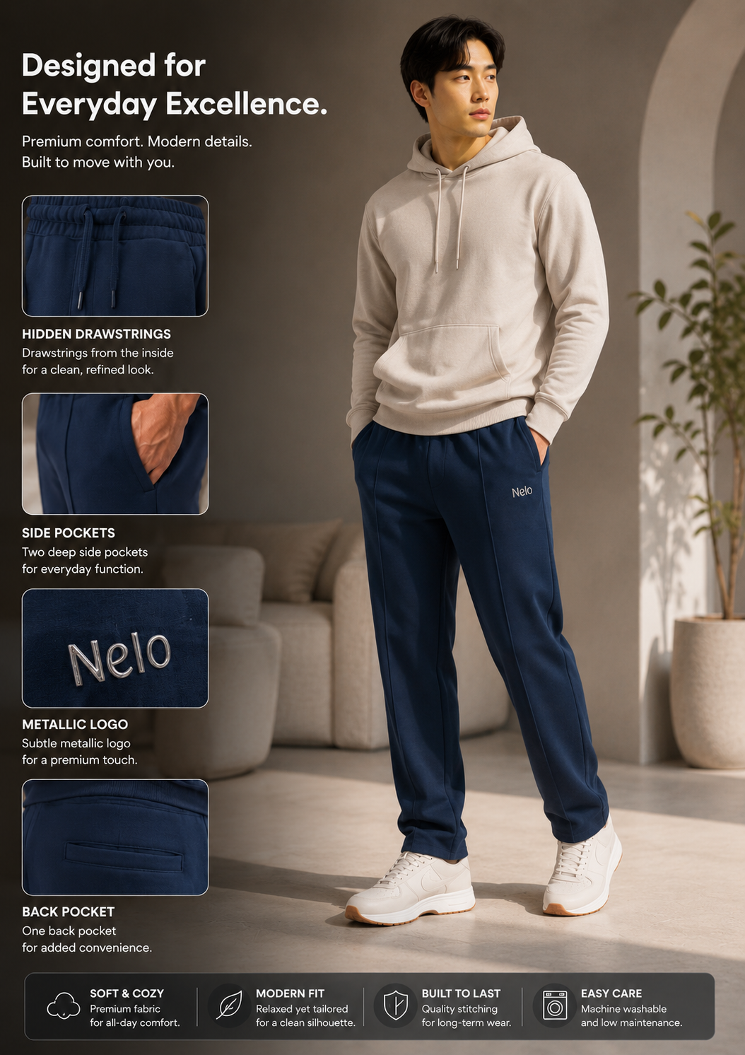 Lux Spacer Sweatpants