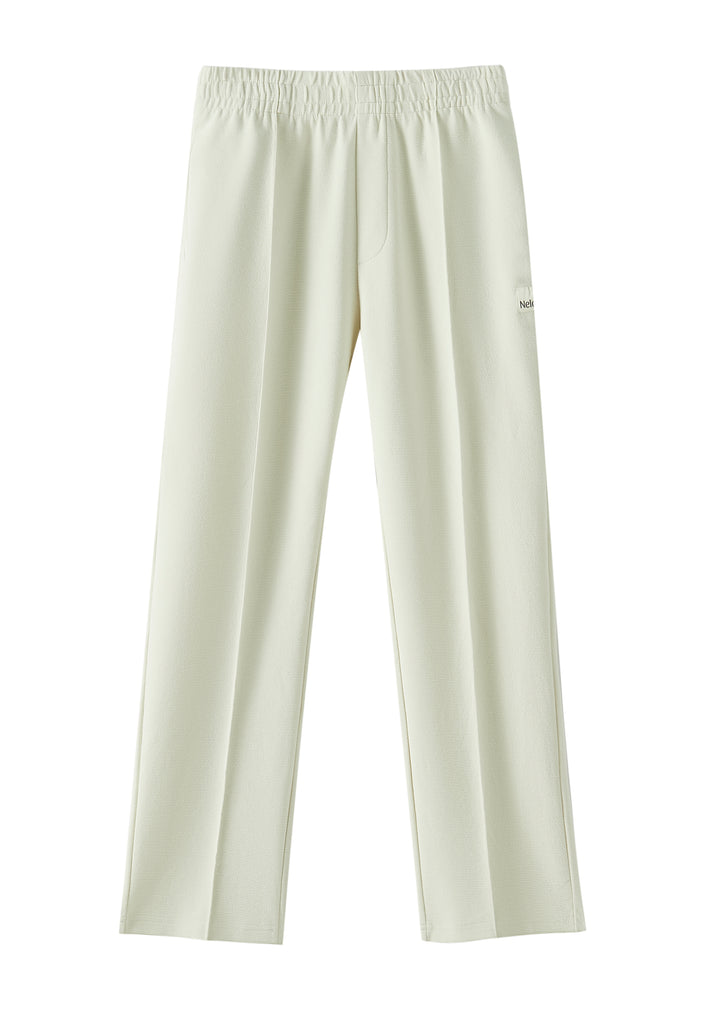 CreamTextured Lounge men pants front 