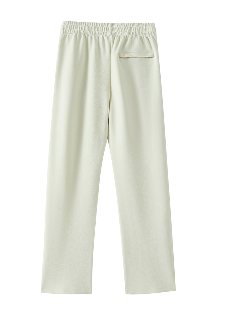 CreamTextured Lounge men pants front 