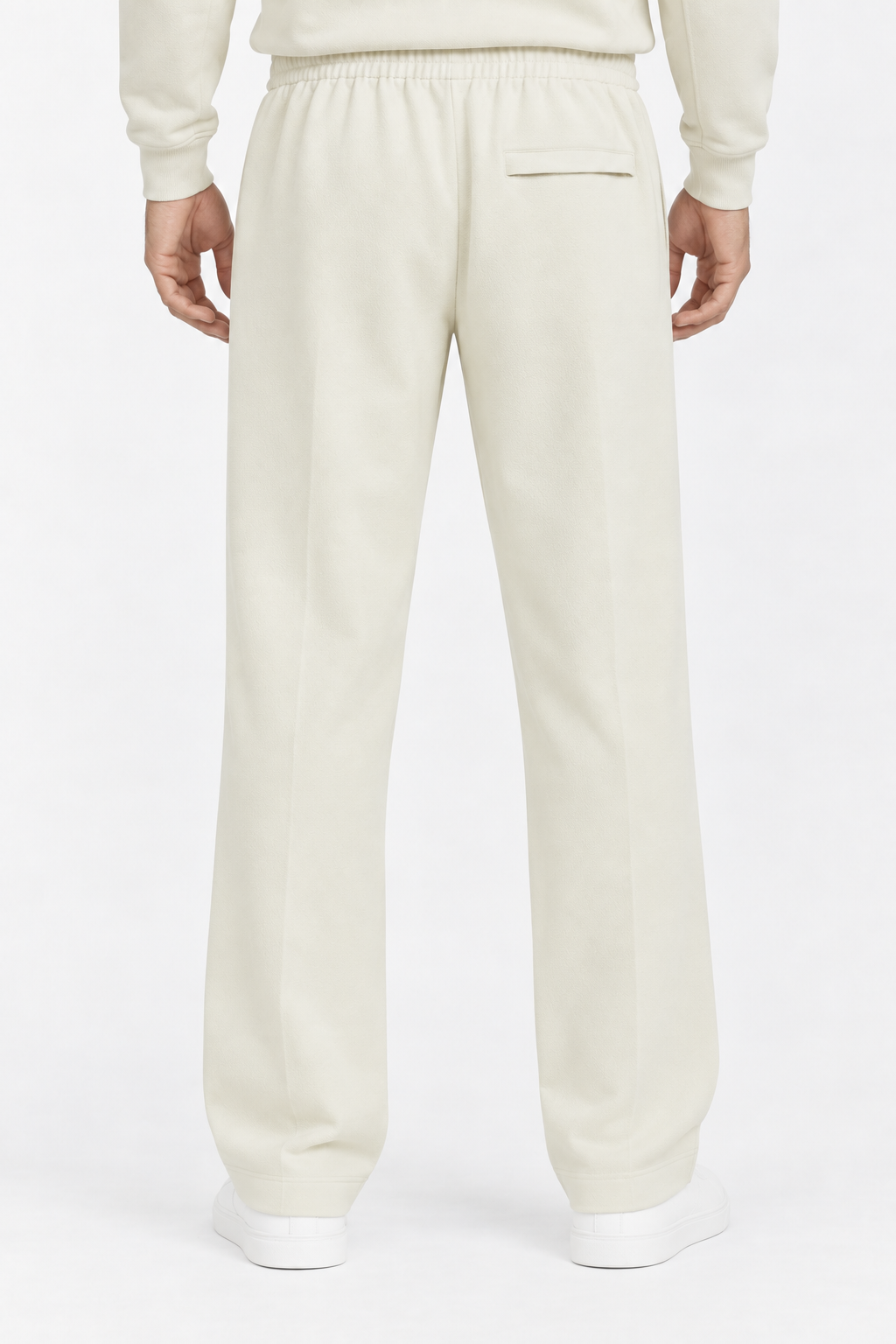 CreamTextured Lounge men pants front 