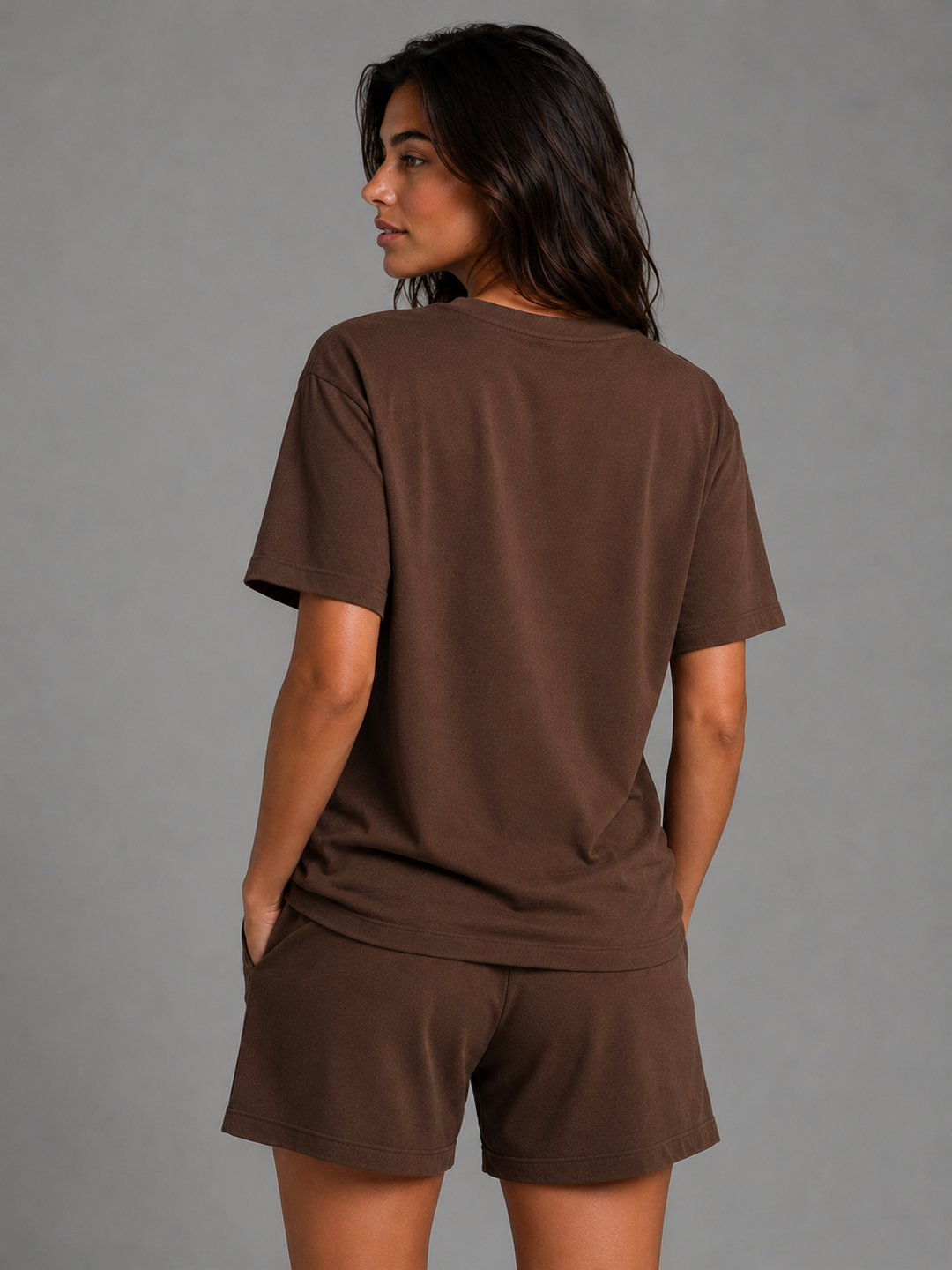 Espresso Brown women T-shirts front 