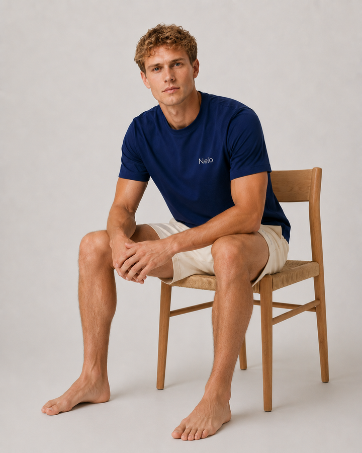 Estate Blue men T-shirts front 