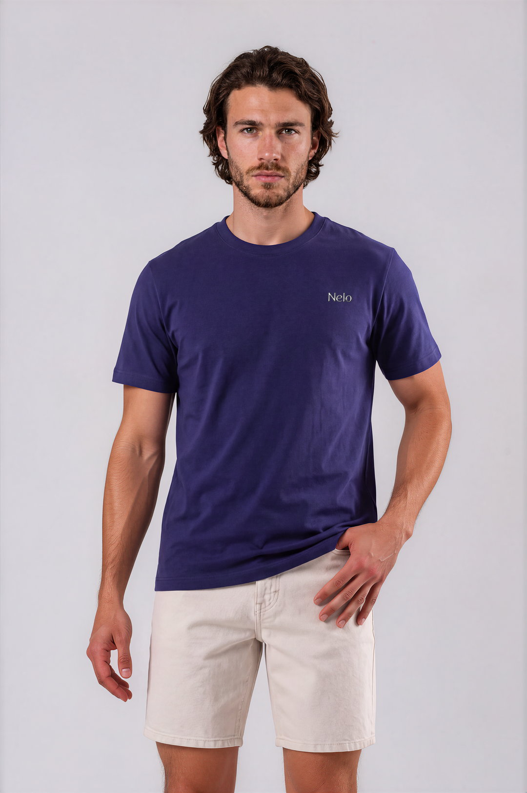Estate tide blue men T-shirts front 
