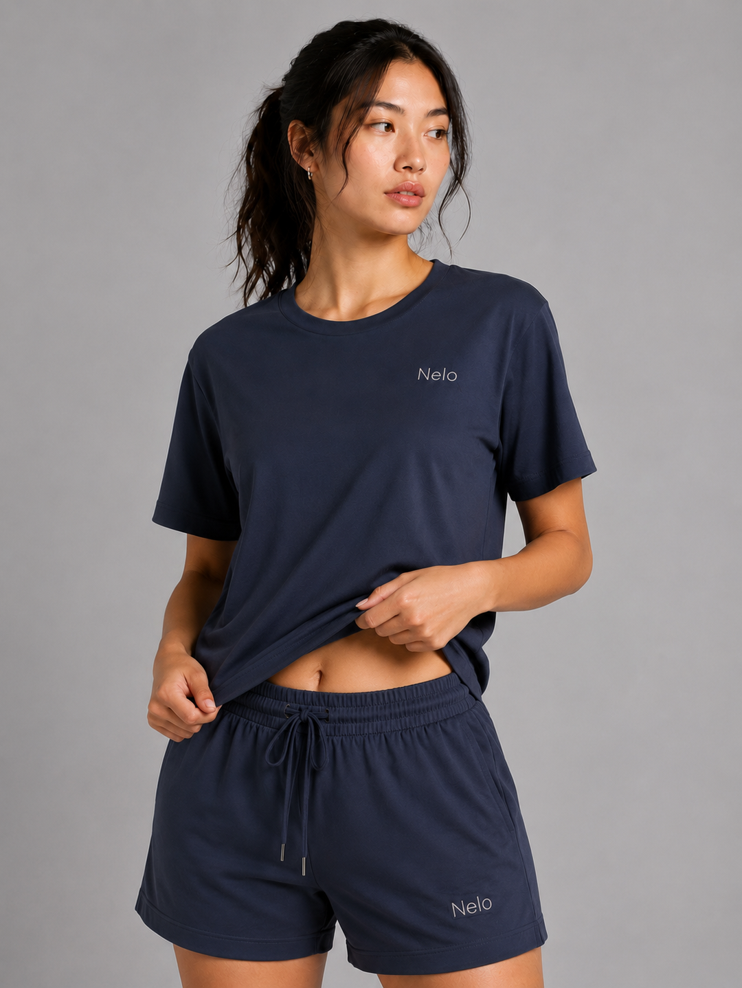 Graphite Mist women T-shirts front 