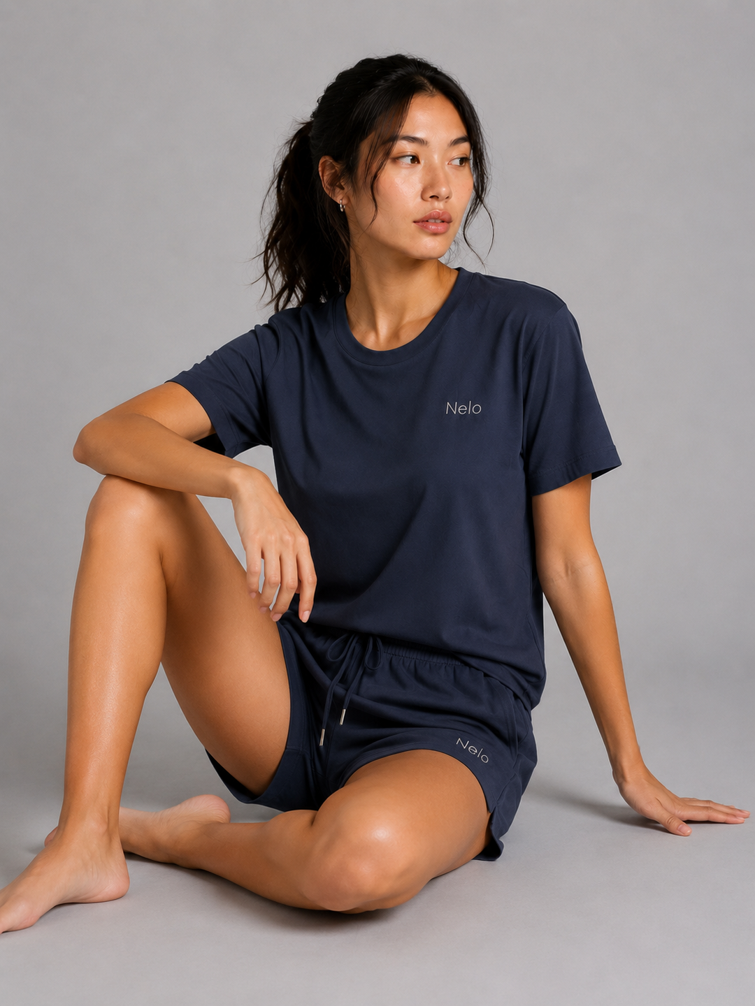 Graphite Mist women T-shirts front 
