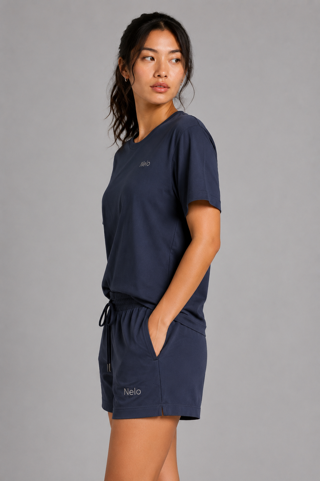 Graphite Mist women T-shirts front 