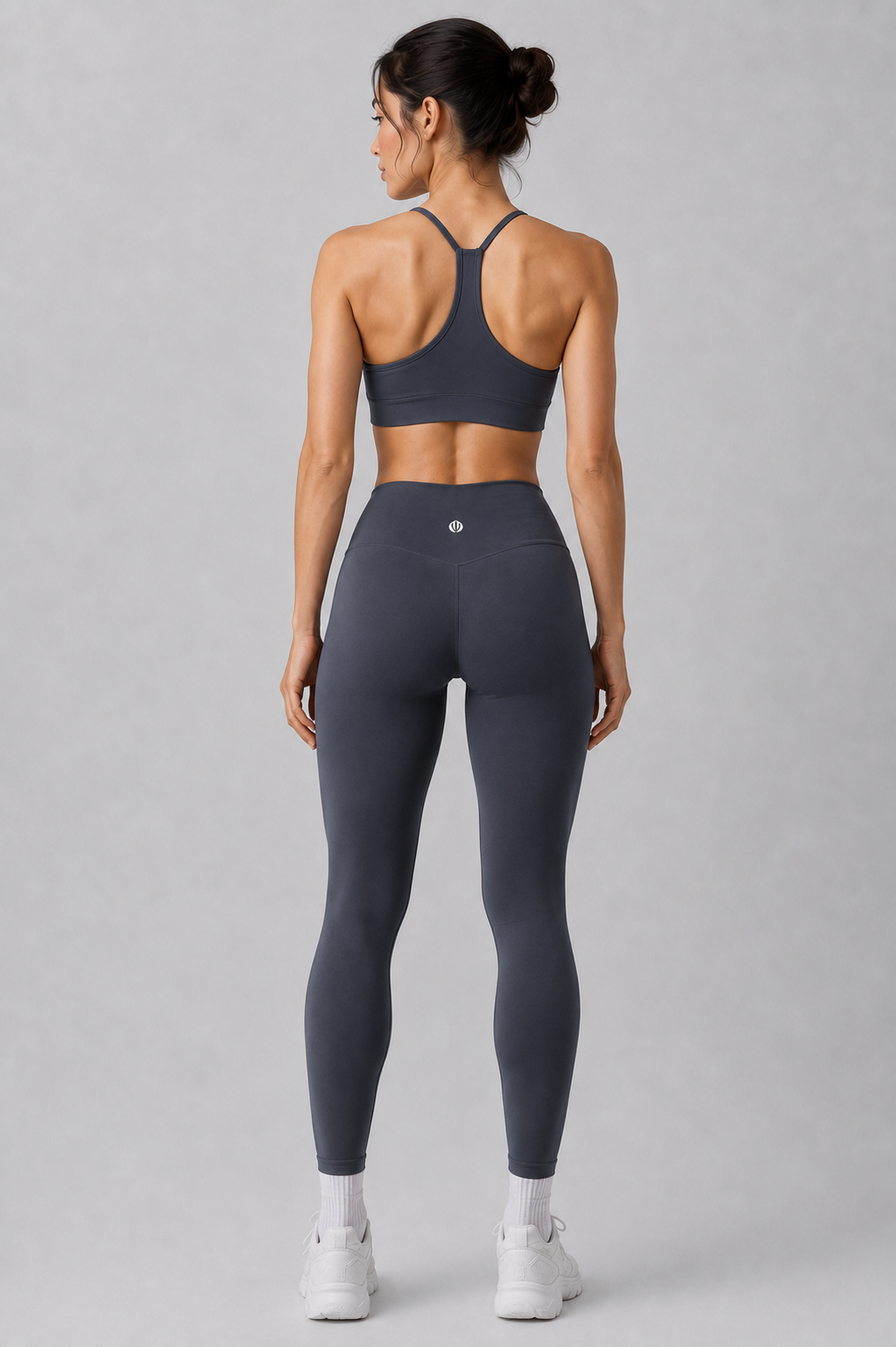Graphite mist women leggings front 