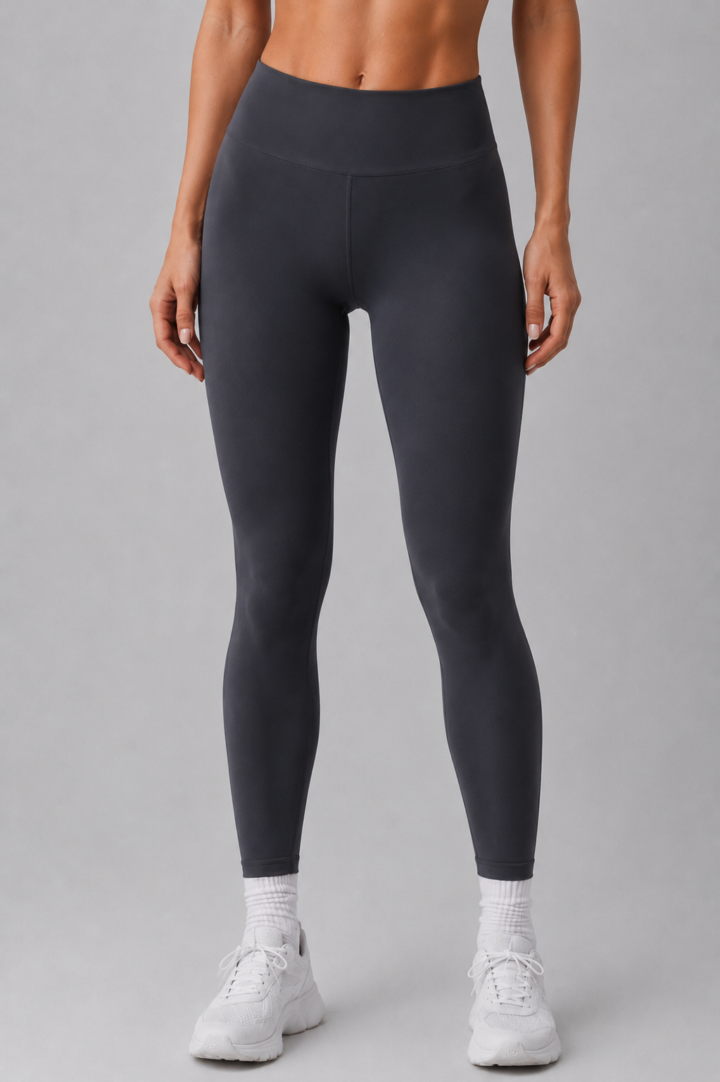 Graphite mist women leggings front 
