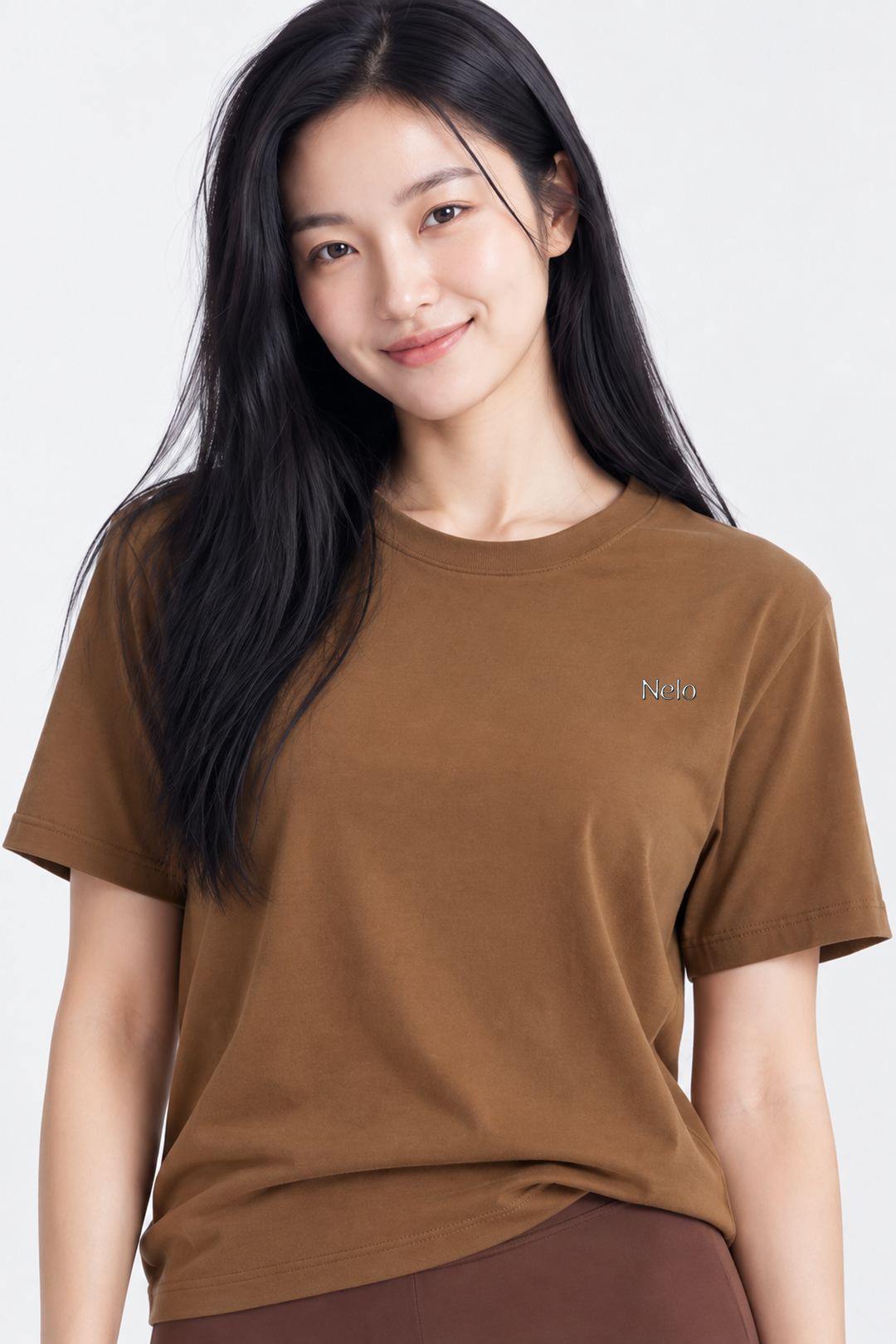 Latte Espresso tee &amp; shorts set front 