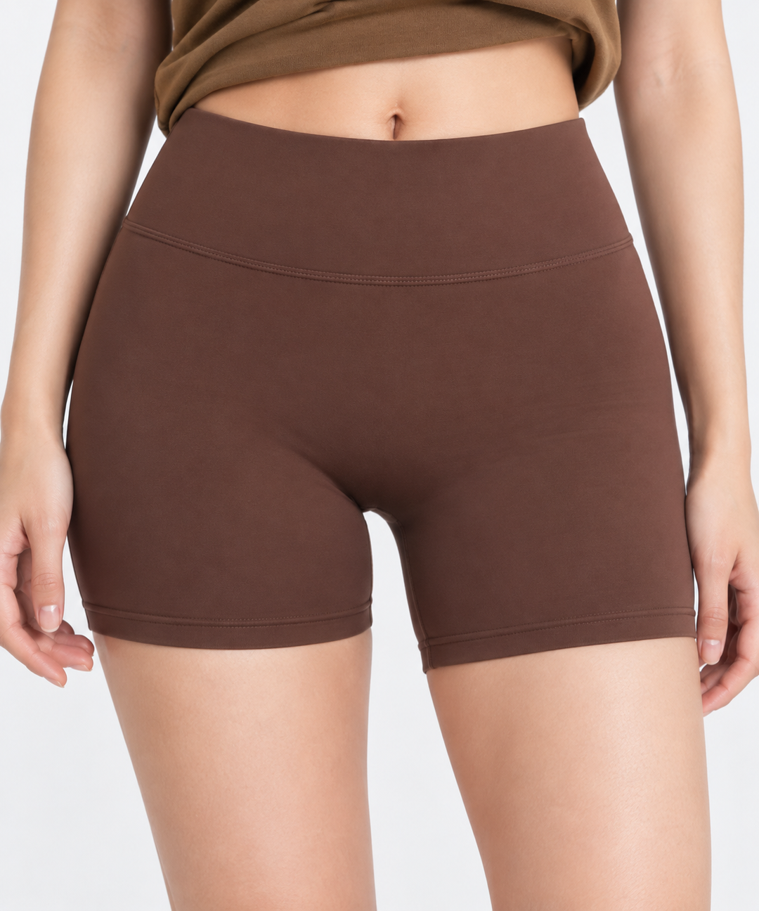 Latte Espresso tee &amp; shorts set front 
