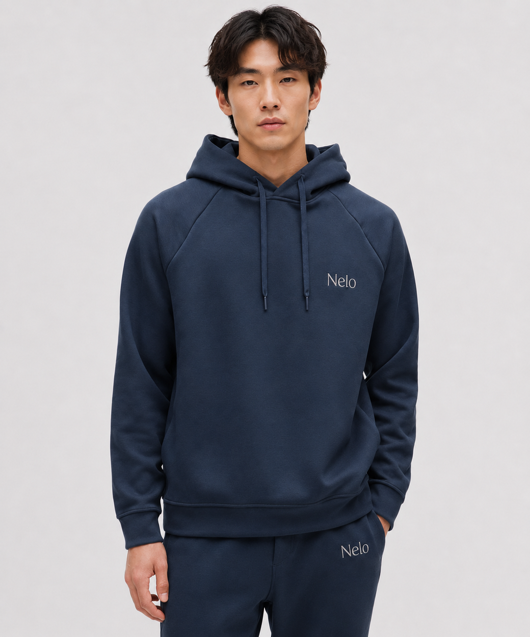 Midnight Navy men hoodie front 
