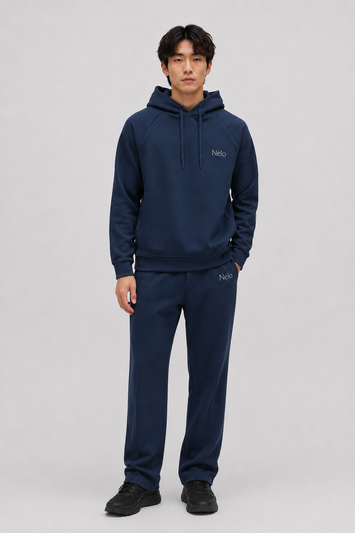 Midnight Navy men sweatpants front 