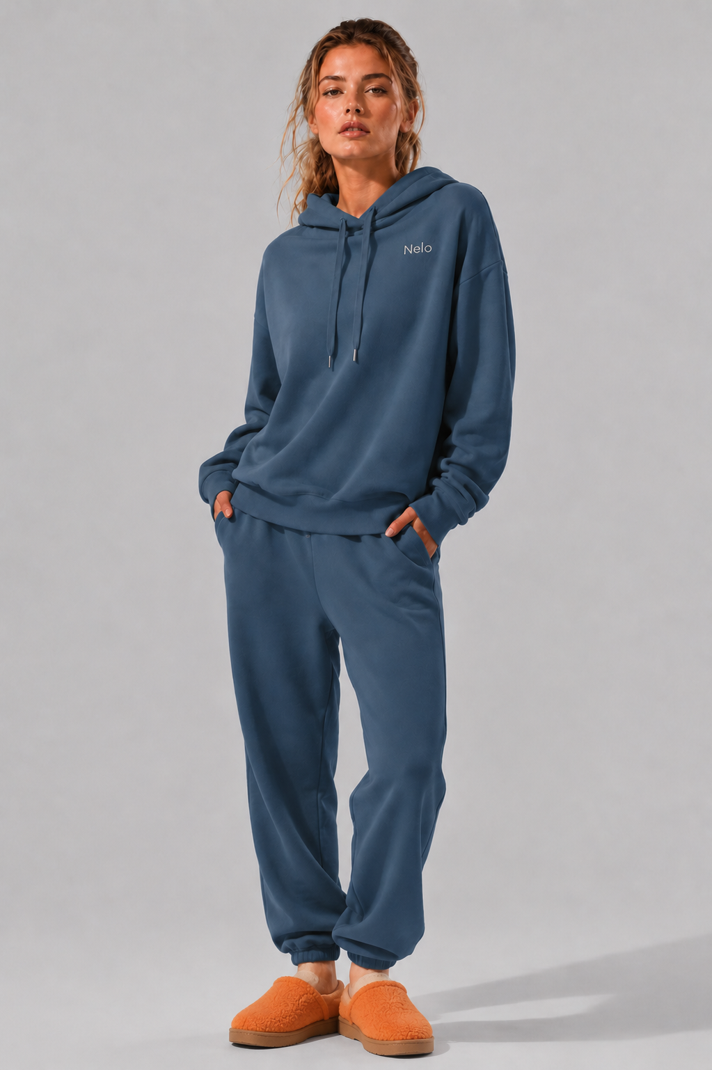 Midnight Navy women hoodie back 