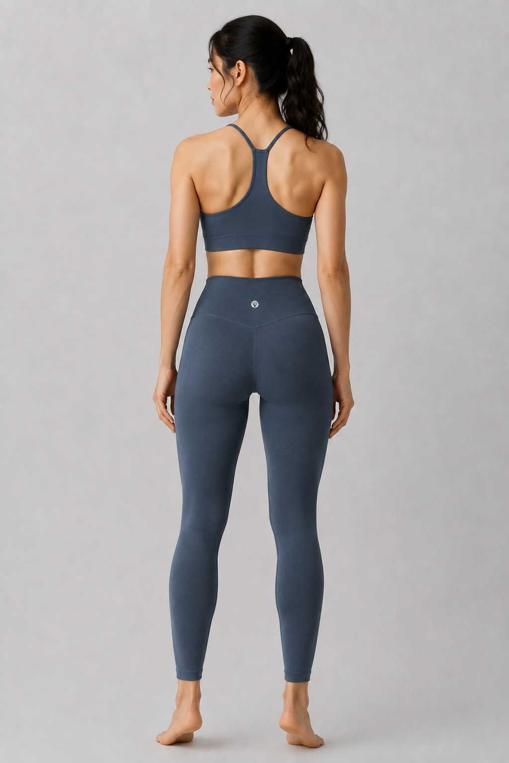 Midnight navy women leggings front 