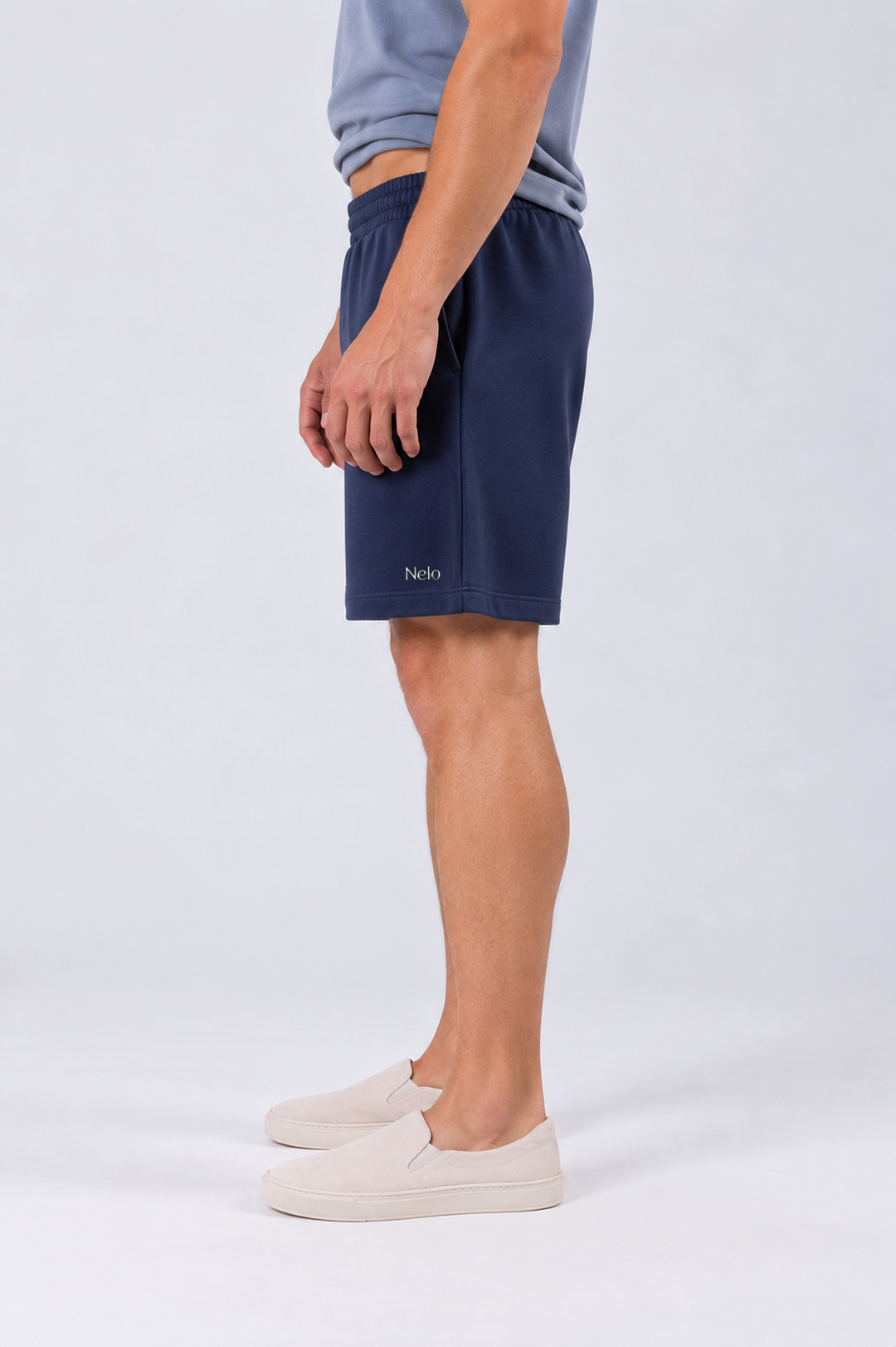 Midocean Navy men shorts side 