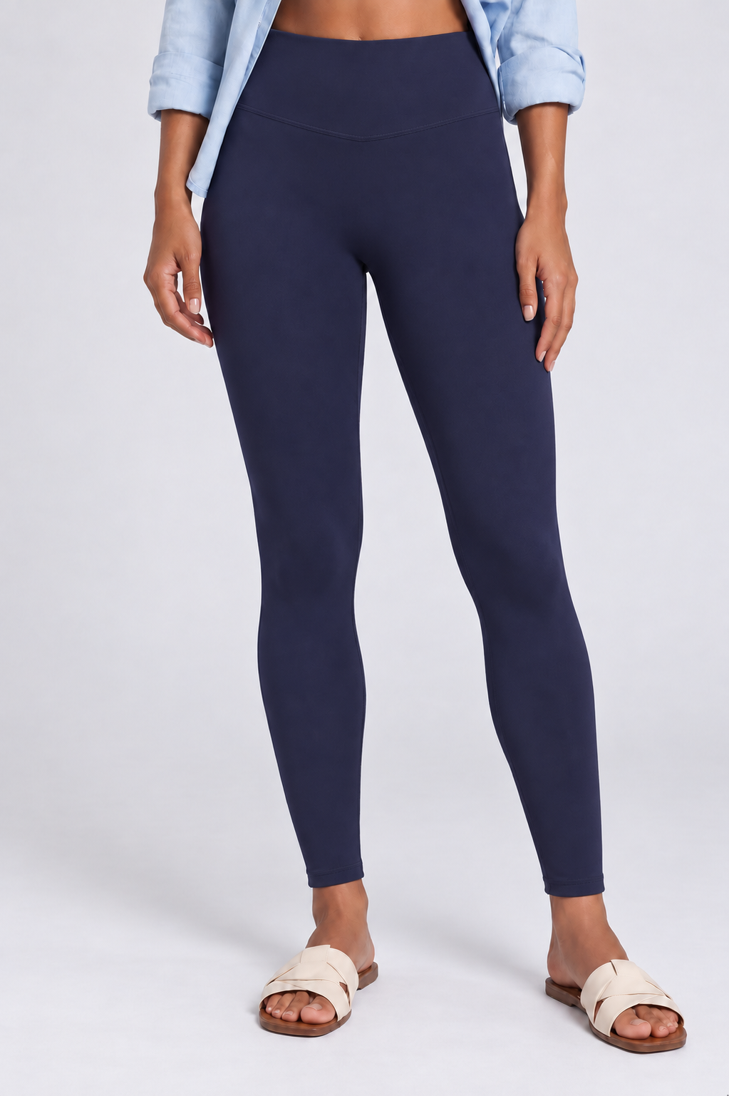 Midocean Navy women leggings front 