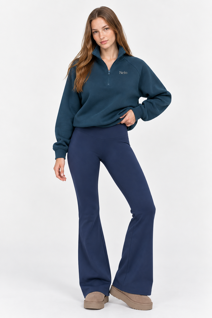 Midocean Navy women sweatshirt bundle front 