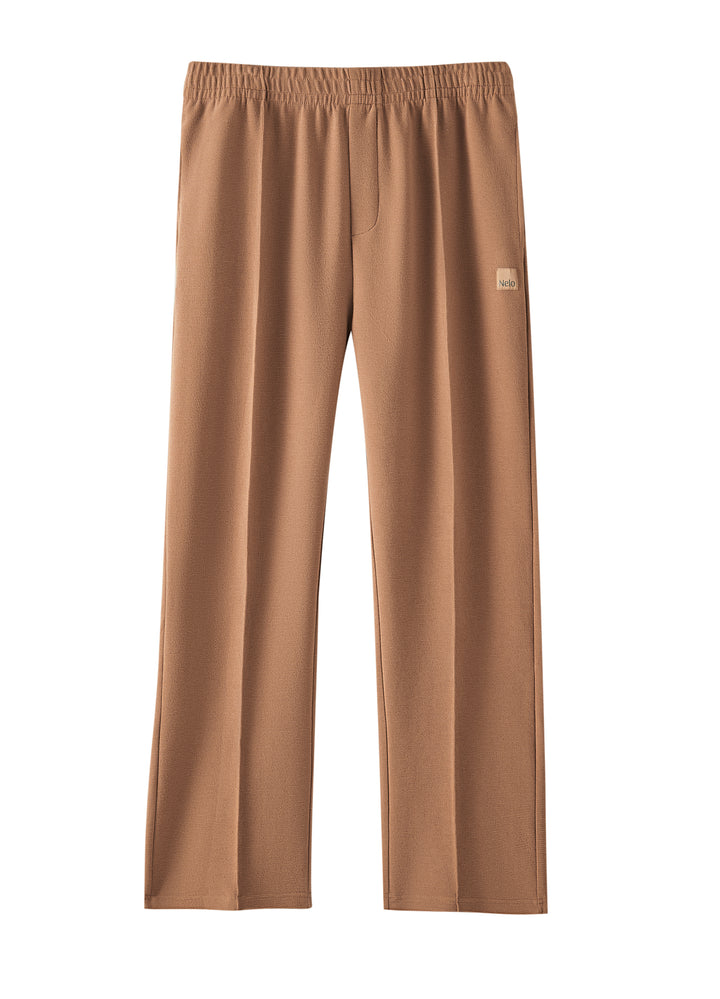 Mocha Textured Lounge men pants front 