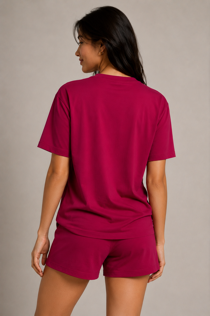 Raspberry women T-shirts front 