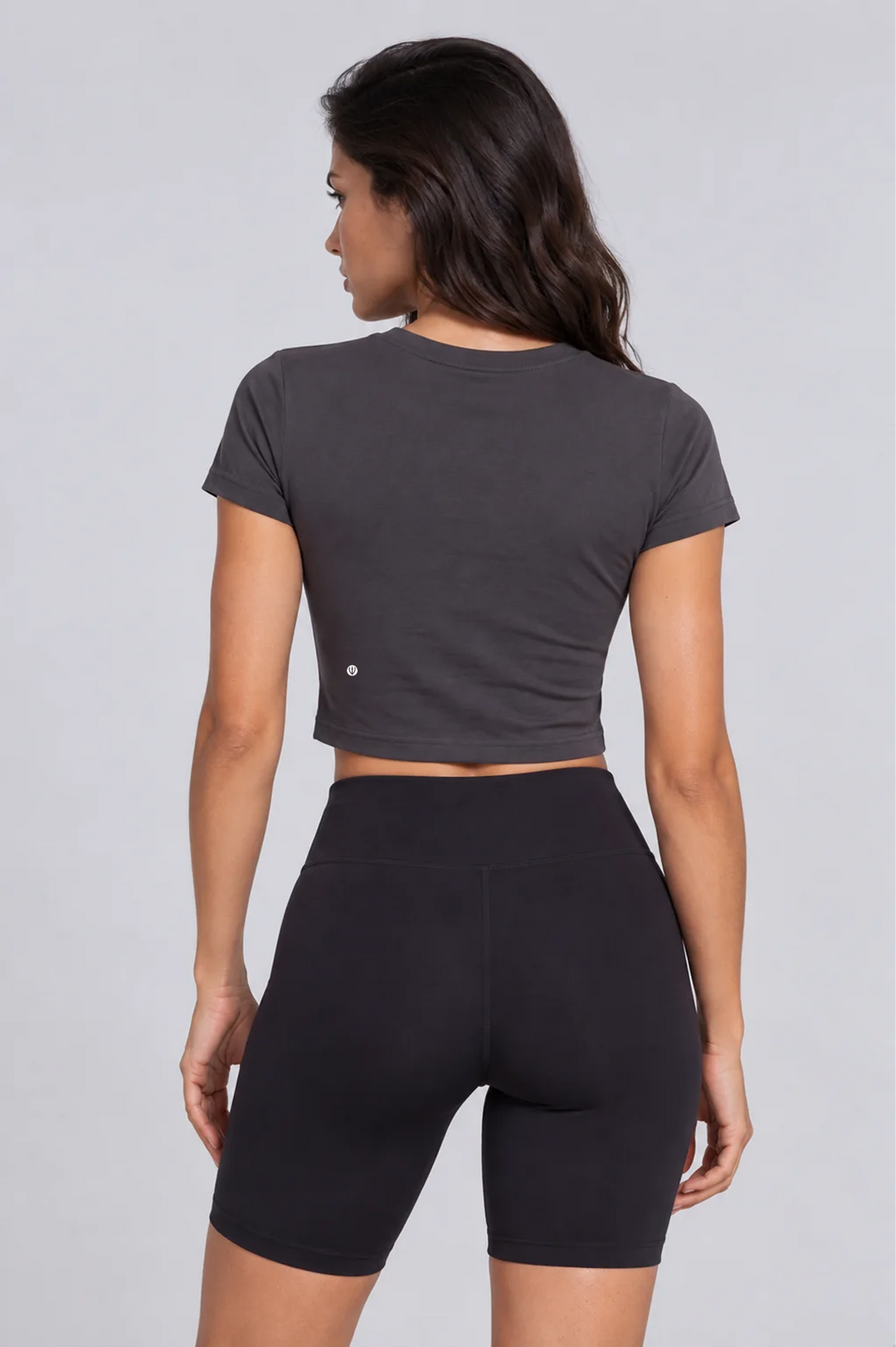 Slate grey women leggings back 