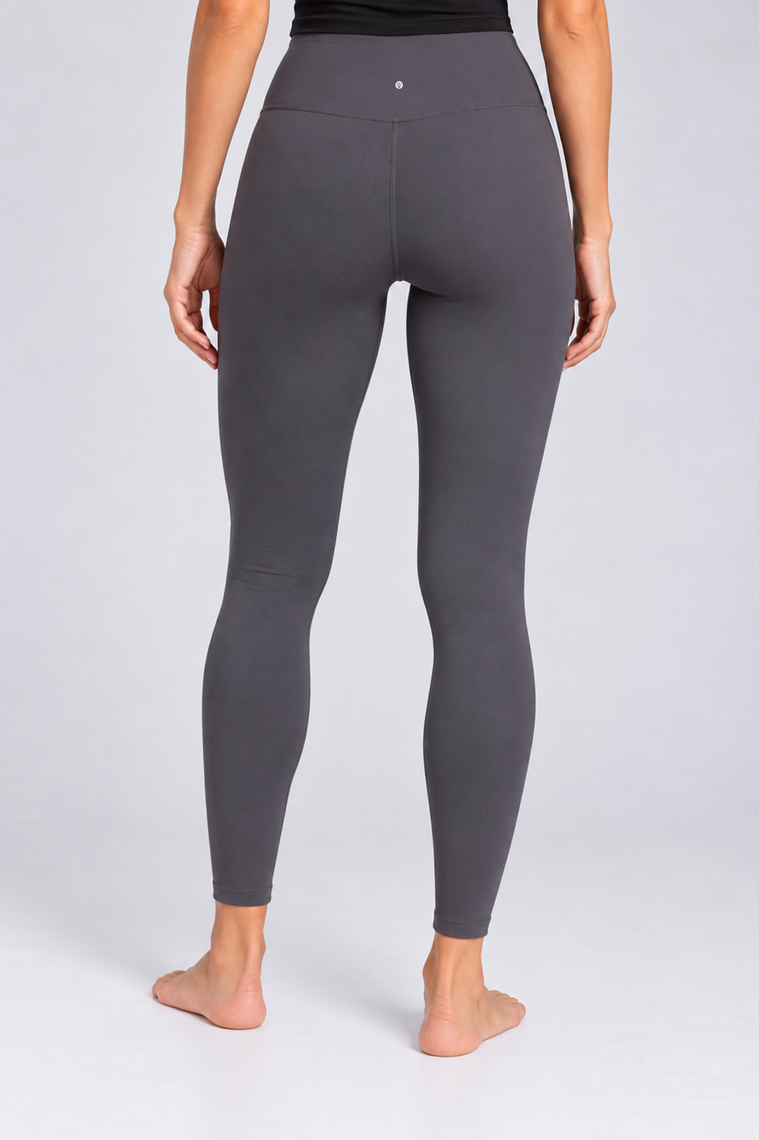 Slate grey women leggings side 