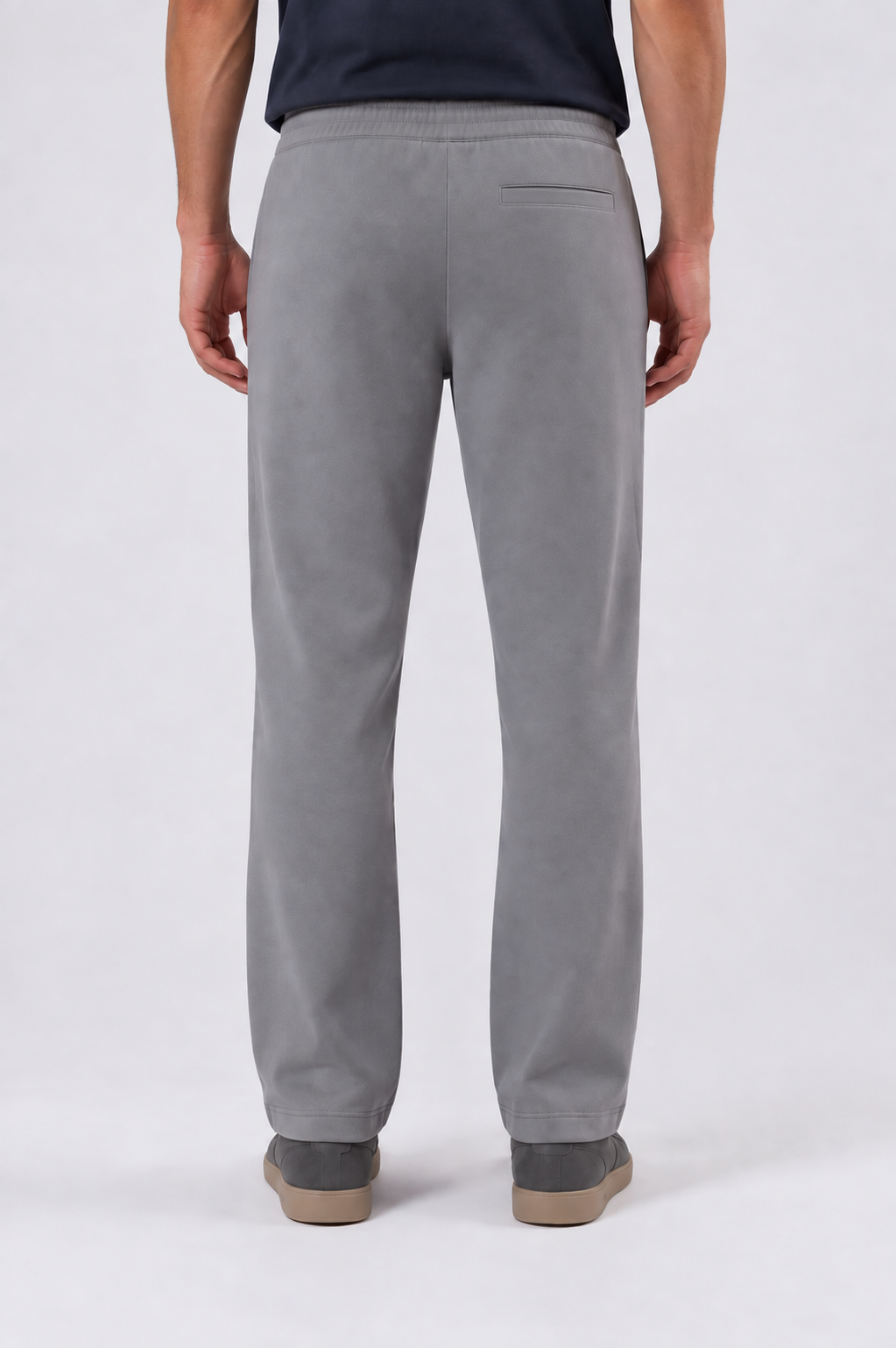 Solar Grey men sweatpants back 