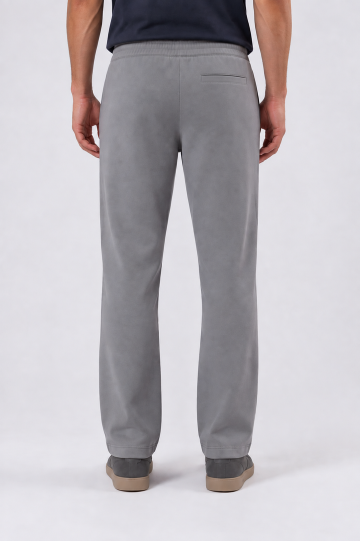 Solar Grey men sweatpants back 