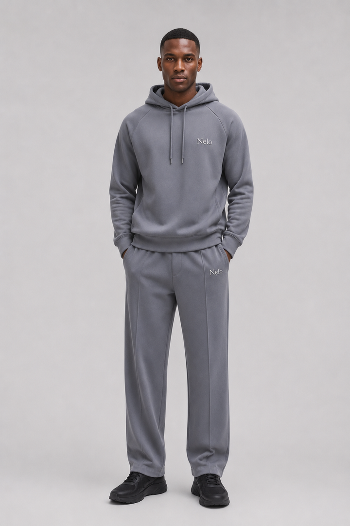 Solar Grey men sweatpants front 