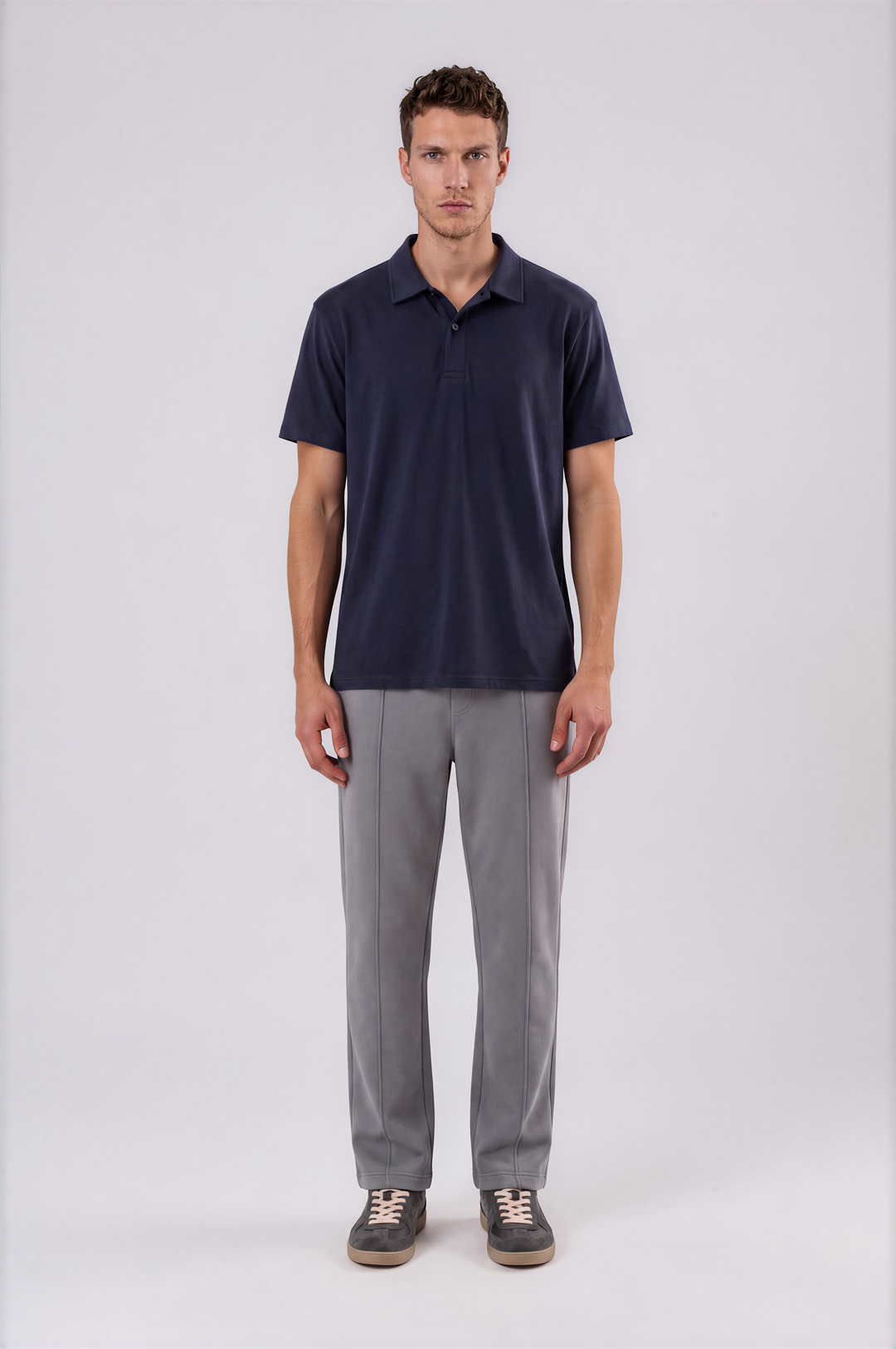 Solar Grey men sweatpants front 