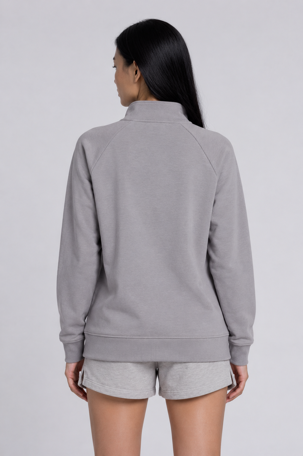  Solar Grey women hoodie back 