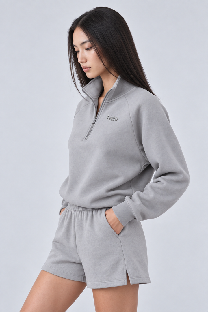  Solar Grey women hoodie side 