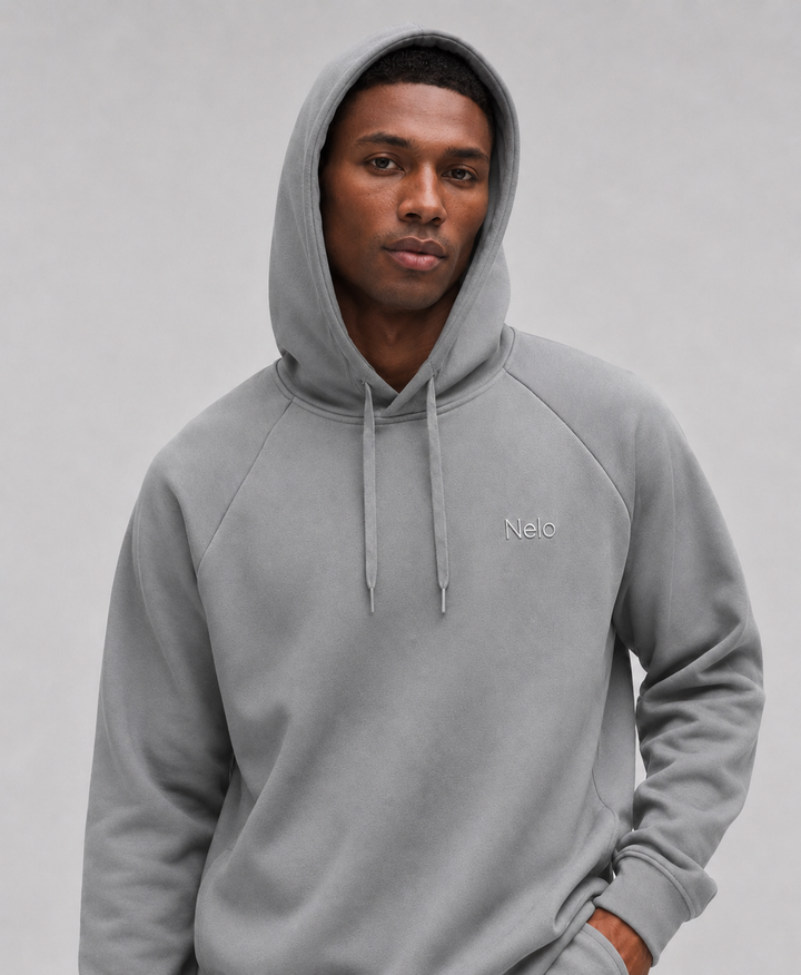 Solar grey women hoodie front 