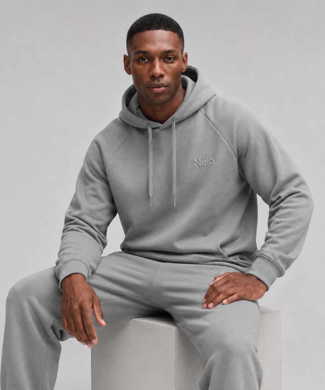 Solar grey women hoodie front 