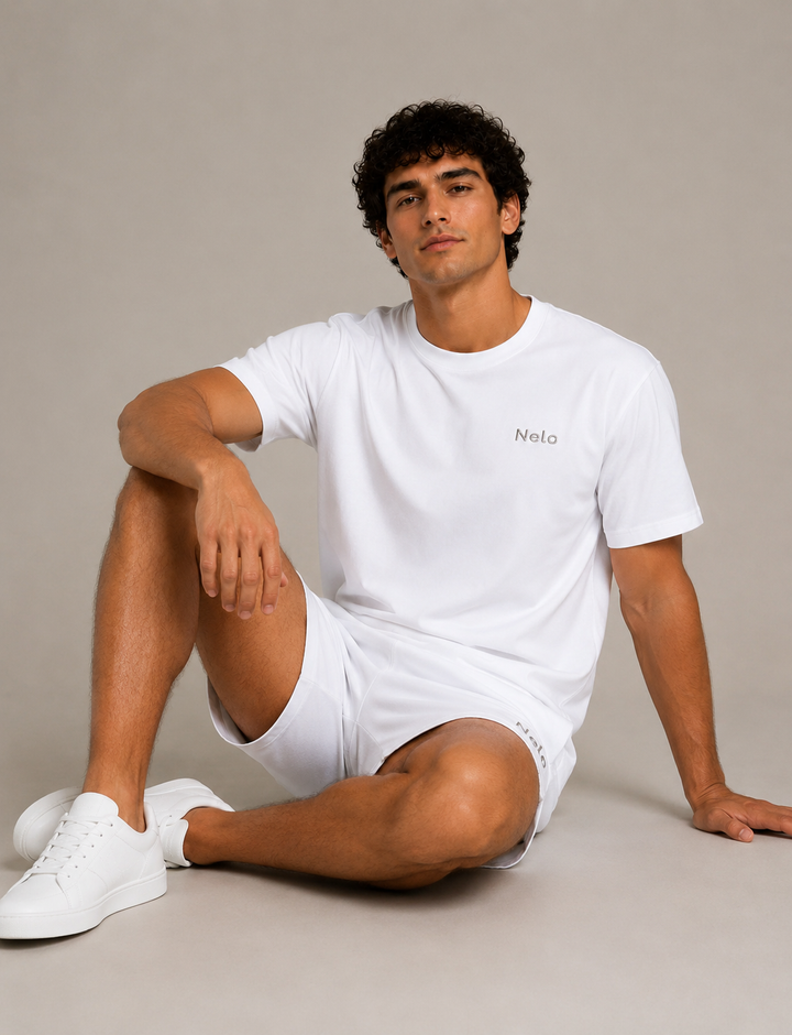 White men T-shirts front 